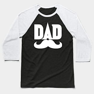 DAD Funny Fathers Day Design Baseball T-Shirt